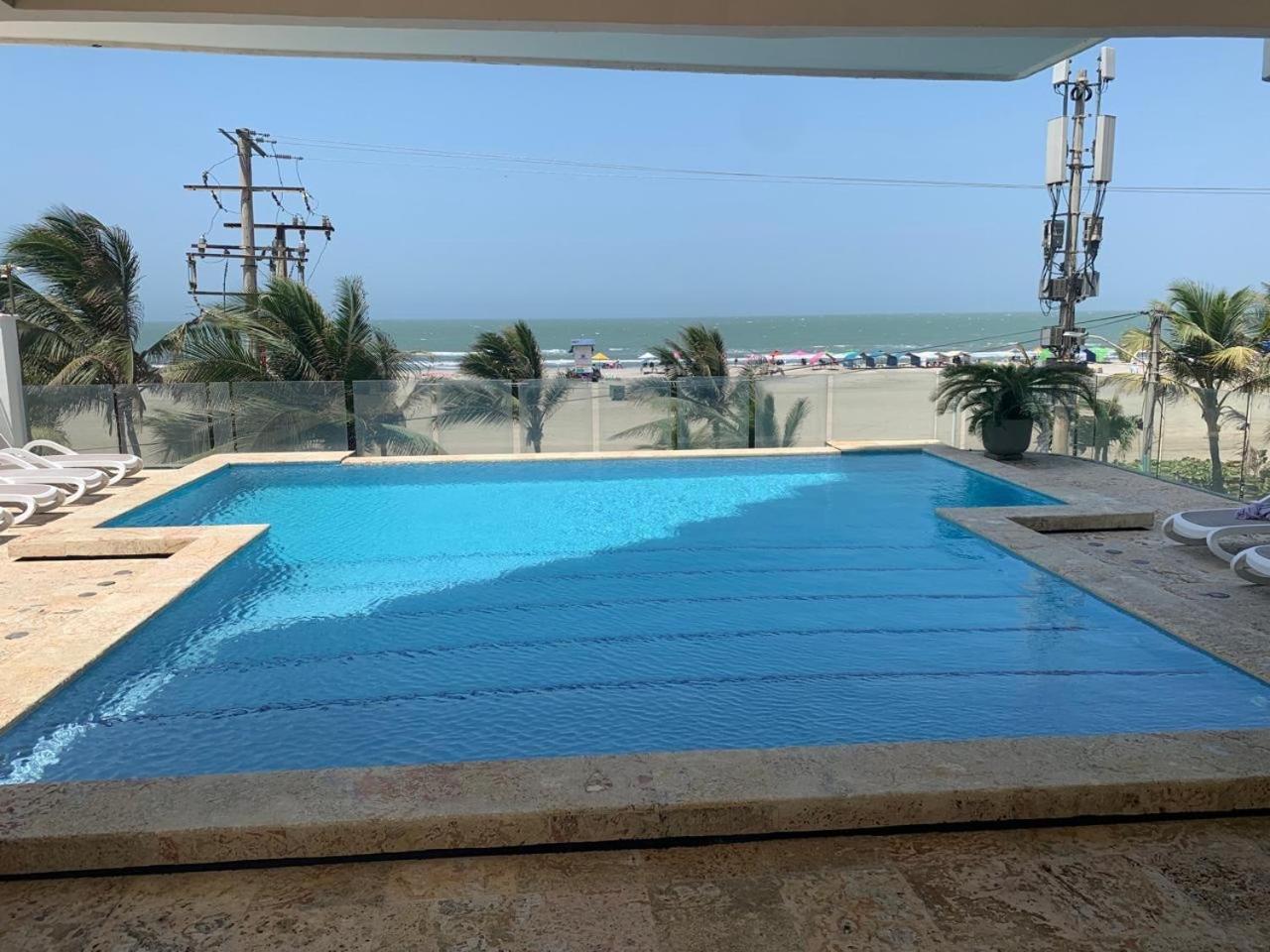 Luxury Apartment, Sector Morros, Vista Y Salida Al Mar Edificio Sunshine Cartagena Esterno foto