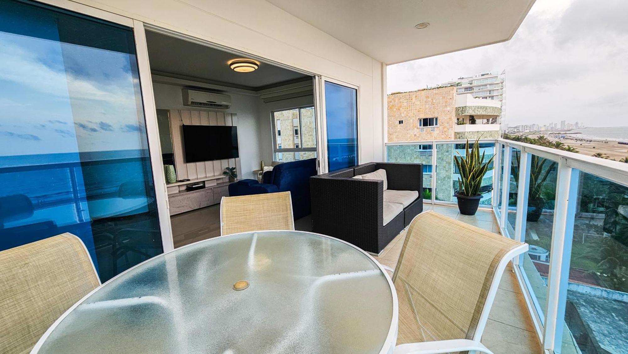 Luxury Apartment, Sector Morros, Vista Y Salida Al Mar Edificio Sunshine Cartagena Esterno foto